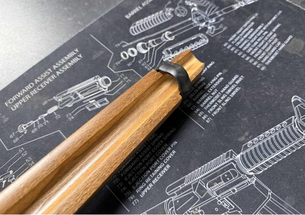Factory Ruger 10/22 Carbine Full Factory Wood Stock w/ Barrel Clamp 22LR-img-5