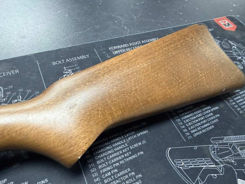 Factory Ruger 10/22 Carbine Full Factory Wood Stock w/ Barrel Clamp 22LR-img-2