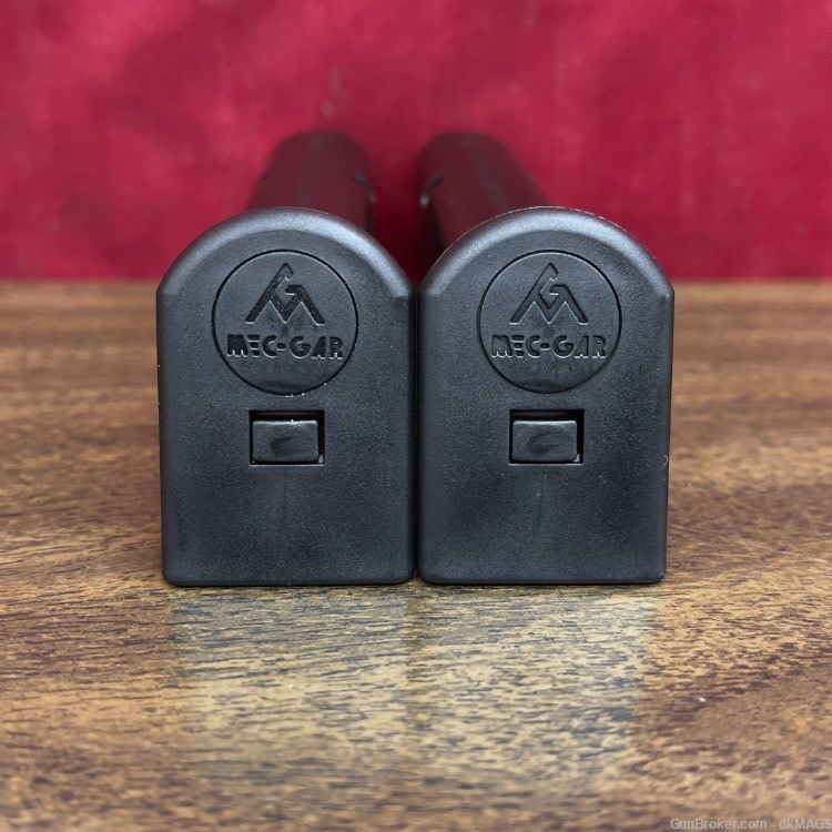 2 MecGar Taurus PT92 PT99 9mm 18rd 18 Round Pistol Magazines Mags Clips-img-9