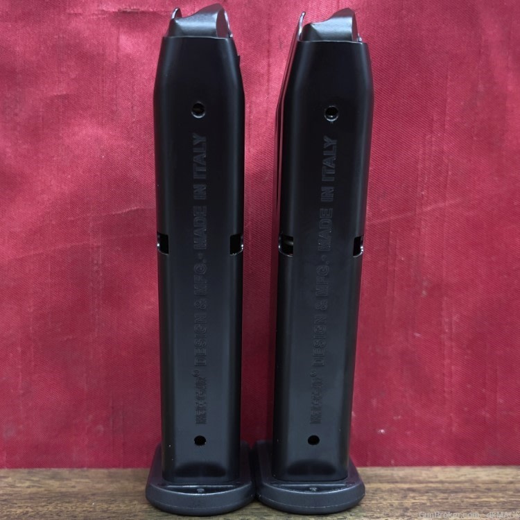 2 MecGar Taurus PT92 PT99 9mm 18rd 18 Round Pistol Magazines Mags Clips-img-5