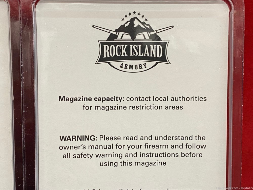 2 R.I.A. TCM .22TCM 9mm 17rd Magazines-img-9