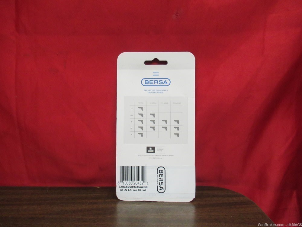 Bersa Thunder 22 .22LR Magazine 10rd 10 Round Capacity-img-1