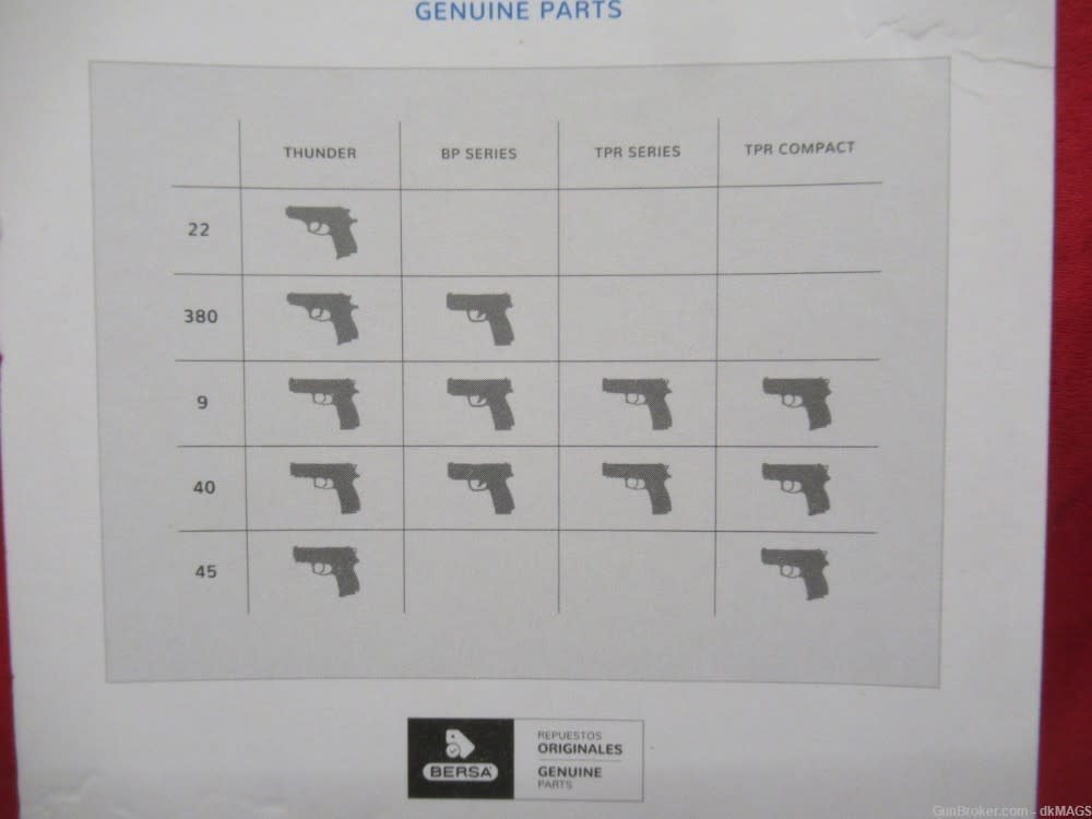 Bersa Thunder 22 .22LR Magazine 10rd 10 Round Capacity-img-3