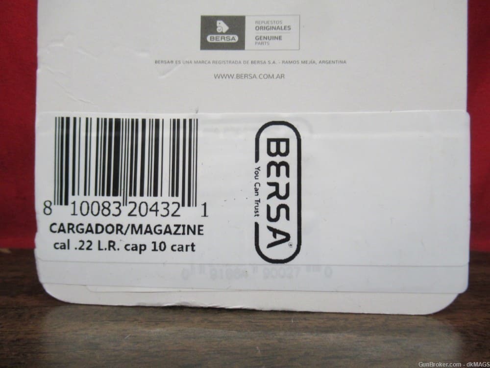 Bersa Thunder 22 .22LR Magazine 10rd 10 Round Capacity-img-2