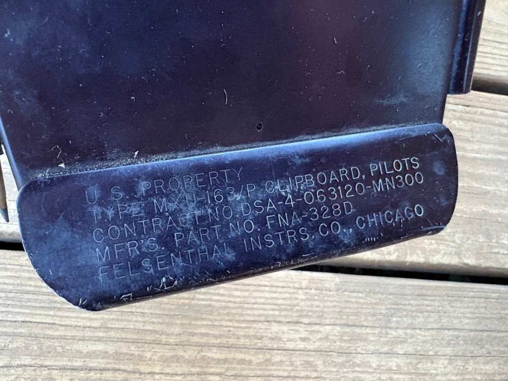 MXU-163/P Pilots clipboard-img-2