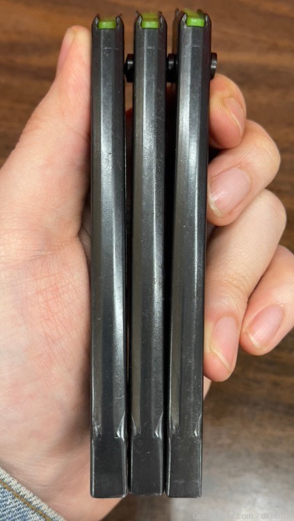 3 Triple K 612M High Standard Duramatic .22 LR 10 RD Magazines Mags Clips-img-8