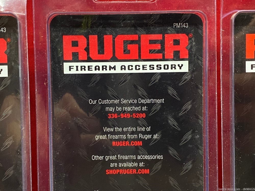 3 Ruger Mark III .22LR 10rd Magazines Mags Clips Blued-img-9