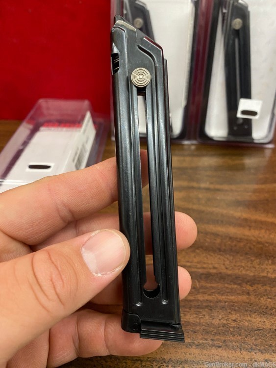 3 Ruger Mark III .22LR 10rd Magazines Mags Clips Blued-img-1