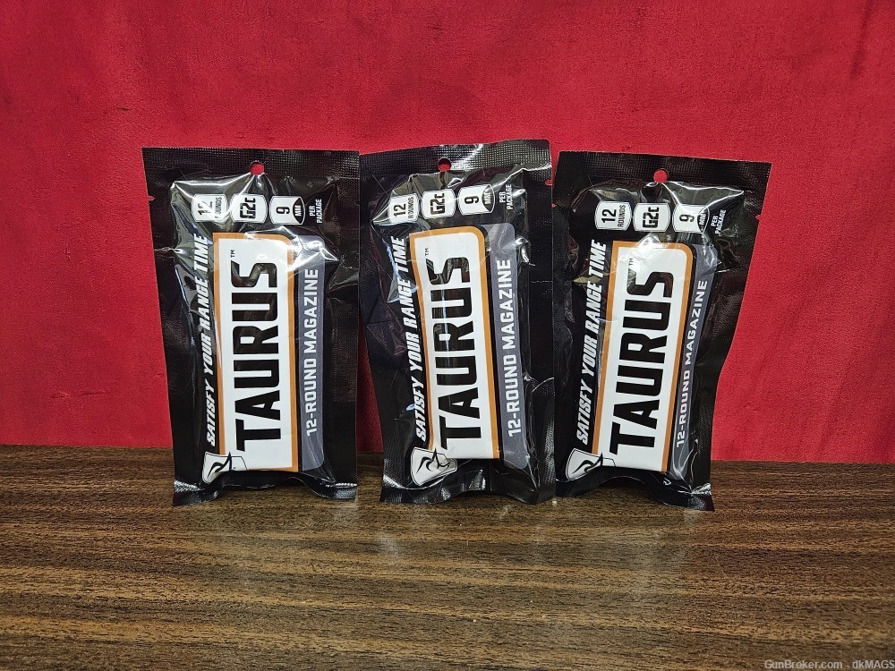3 Taurus G2c 9mm 12rd G2C G3C PT111 Magazines Mags Clips Candy Bar Package-img-0