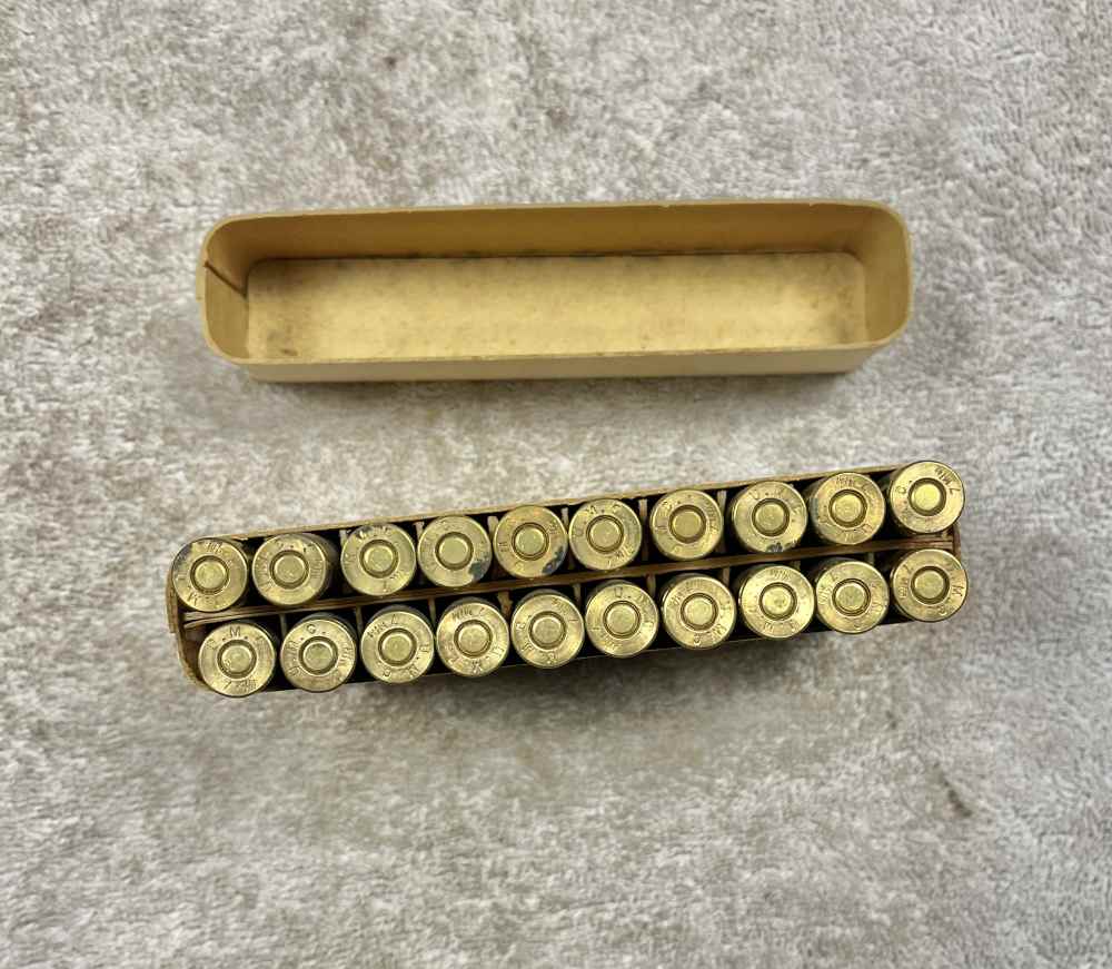 Vintage Box 7mm Mauser Union Metallic Cartridge Co. Full Box -img-8