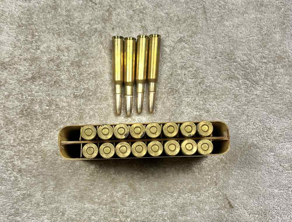 Vintage Box 7mm Mauser Union Metallic Cartridge Co. Full Box -img-6