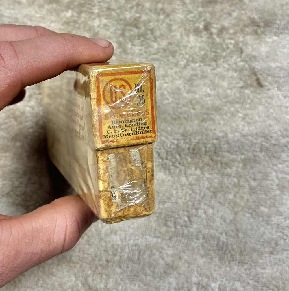 Vintage box .25 Remington United Cartridge Co. full box-img-4