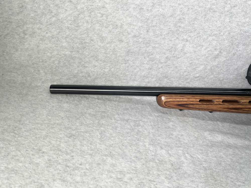 SAVAGE MARK II BTV Bolt Action Rifle .22 LR 22 MKII Blue 21” Laminate SCOPE-img-7