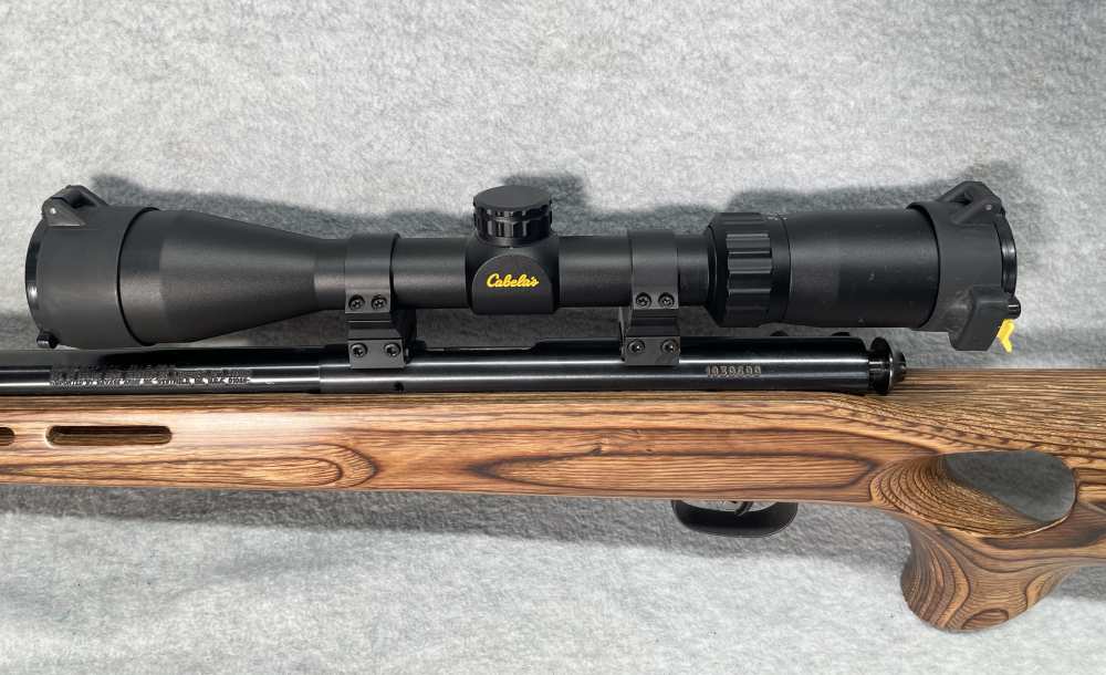 SAVAGE MARK II BTV Bolt Action Rifle .22 LR 22 MKII Blue 21” Laminate SCOPE-img-9