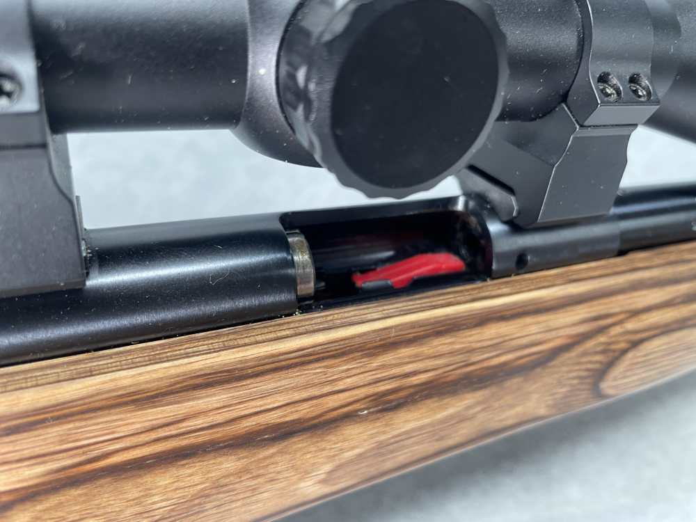SAVAGE MARK II BTV Bolt Action Rifle .22 LR 22 MKII Blue 21” Laminate SCOPE-img-11