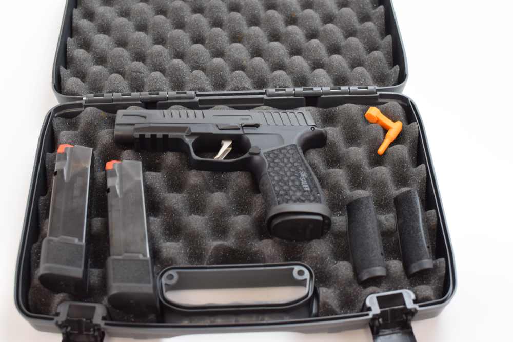 Sig Sauer P365 Fuse 9mm, full kit, factory magwell, and optics ready-img-5