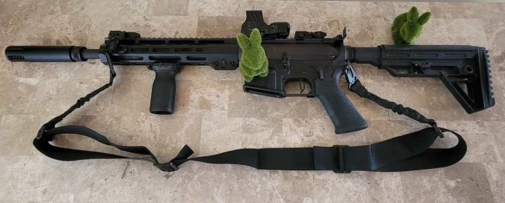 AR47 (AR15 in 7.62x39 Caliber) 16” Barrel (Many Upgrades) -img-6
