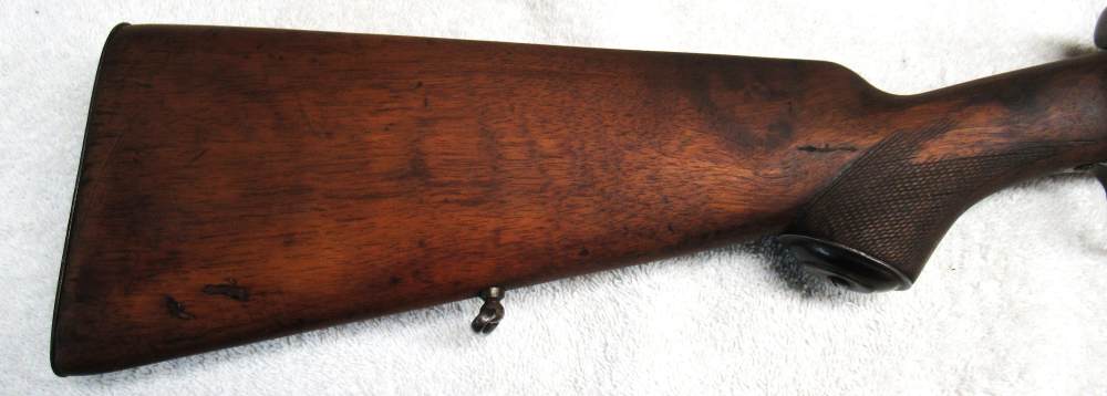 H Burgsmuller 22 Cal, Single Shot, Bolt Action, 23 3/8 barrel Very Good Con-img-2