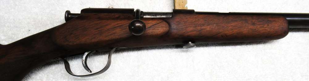 H Burgsmuller 22 Cal, Single Shot, Bolt Action, 23 3/8 barrel Very Good Con-img-3