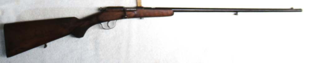 H Burgsmuller 22 Cal, Single Shot, Bolt Action, 23 3/8 barrel Very Good Con-img-0