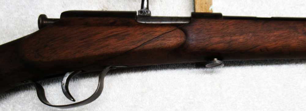 H Burgsmuller 22 Cal, Single Shot, Bolt Action, 23 3/8 barrel Very Good Con-img-4