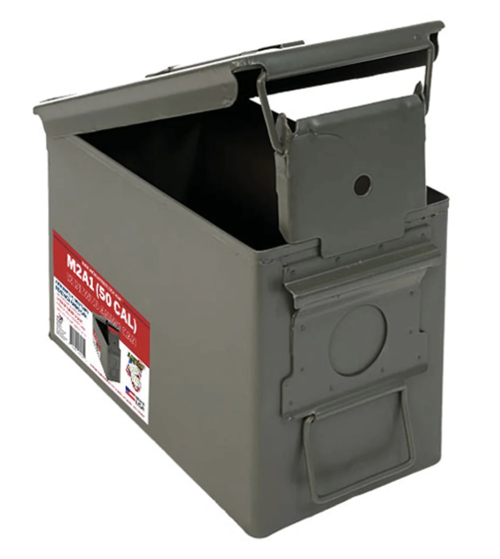 Ammo Can Man M2A1 .50 Cal Renewed OD Green 8140-00-960-1699-img-0