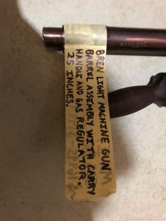 BREN LIGHT MACHINE GUN BARREL ASSEMBLY -img-0