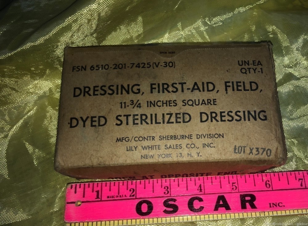 US Army Field Dressing after WW2-img-1