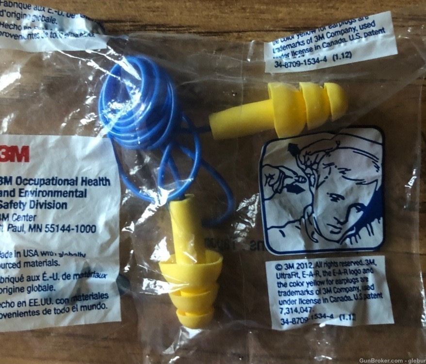 Earplugs   Ultra Fit  Yellow Color-img-2