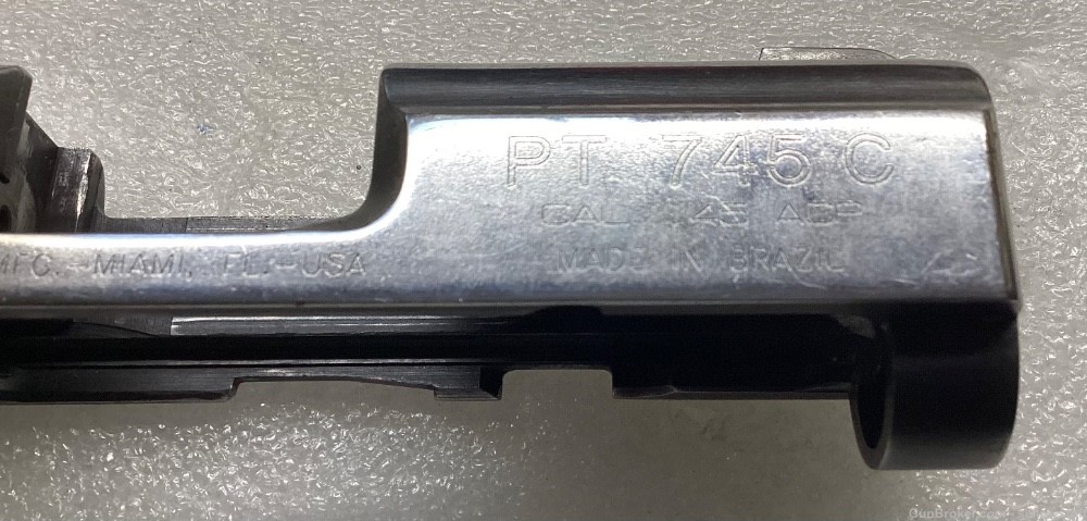 TAURUS MILLENNIUM PRO 45ACP ,PT745C, SLIDE & BARREL SET -img-1
