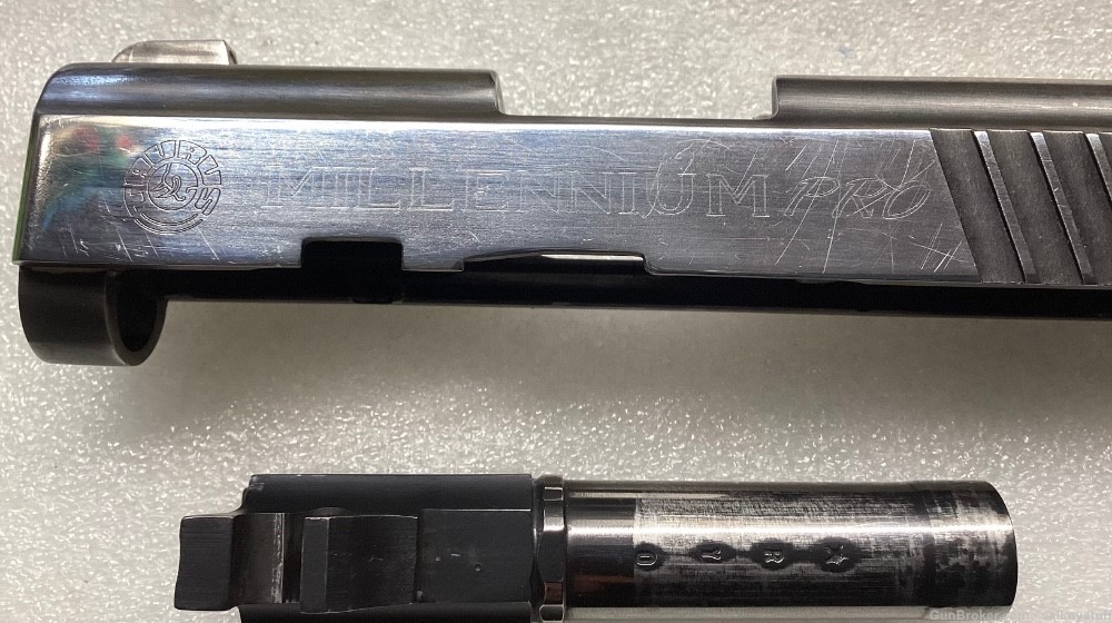 TAURUS MILLENNIUM PRO 45ACP ,PT745C, SLIDE & BARREL SET -img-7