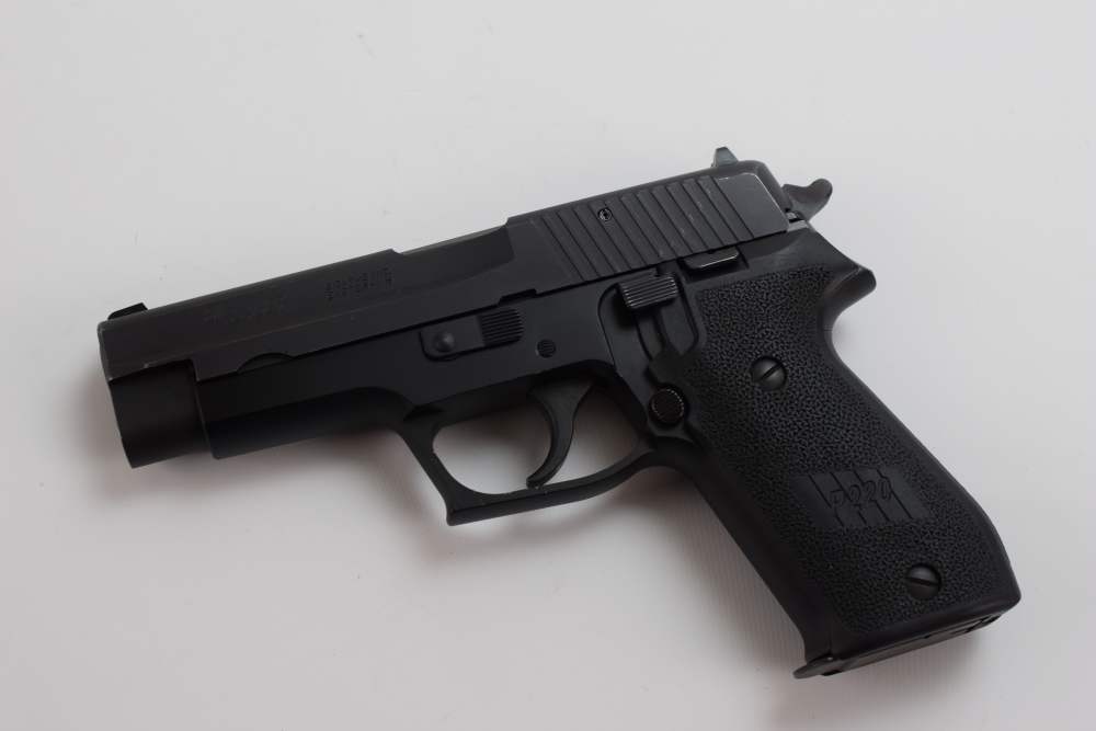 Sig Sauer P220 45acp beautiful pistol and quality construction-img-0