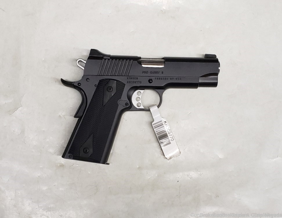 Kimber Pro Carry II 45acp 4in barrel night sights CA LEGAL 3200070CA-img-1