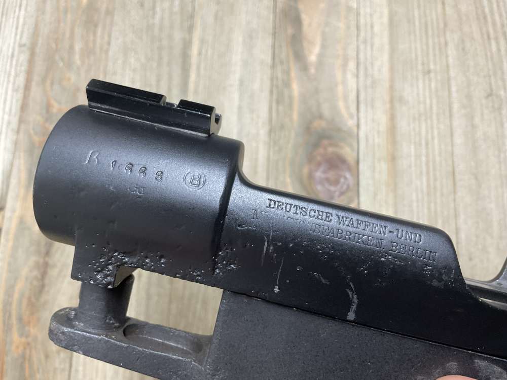 DWM 1908 Mauser 98 Complete Action Large Ring Magnum Bolt Face for Project -img-6