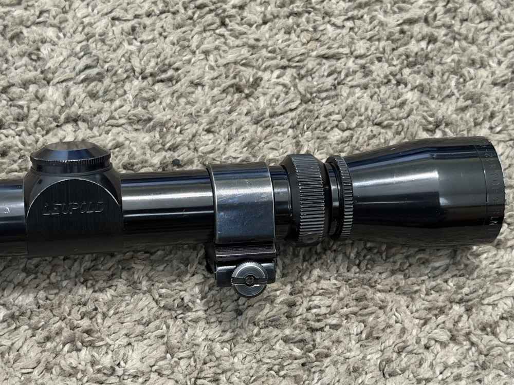 Leupold Vari-X IIc 4x12 riflescope gloss 1” duplex vintage AO-img-1