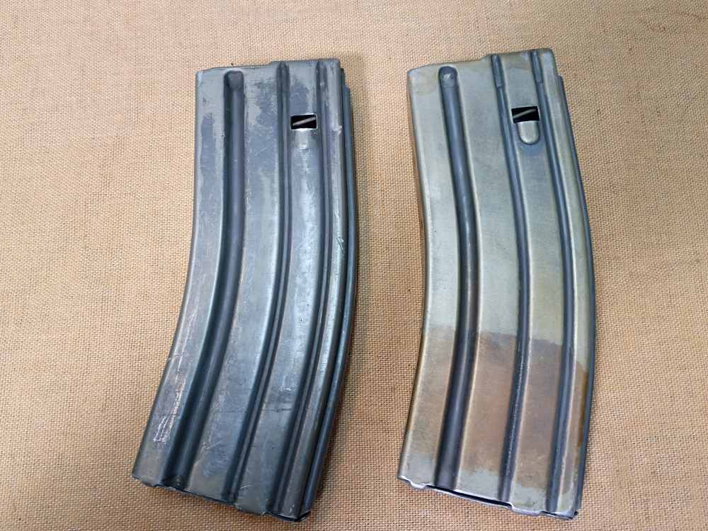 2 Preban Okay USGI AR15 M16 magazines 30rd 5.56 pre ban MA OK-img-2