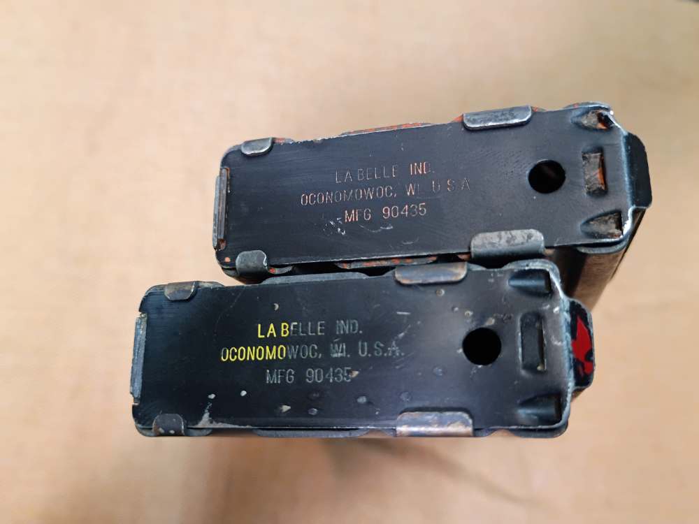 2 LaBelle preban AR15 magazines USGI pre ban 30rd 5.56/223 MA OK-img-5