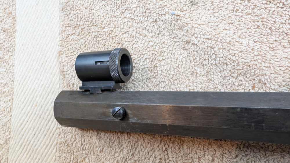 Schuetzen Muzzle Loading Target rifle 42 cal SUPER ACCURATE-img-20