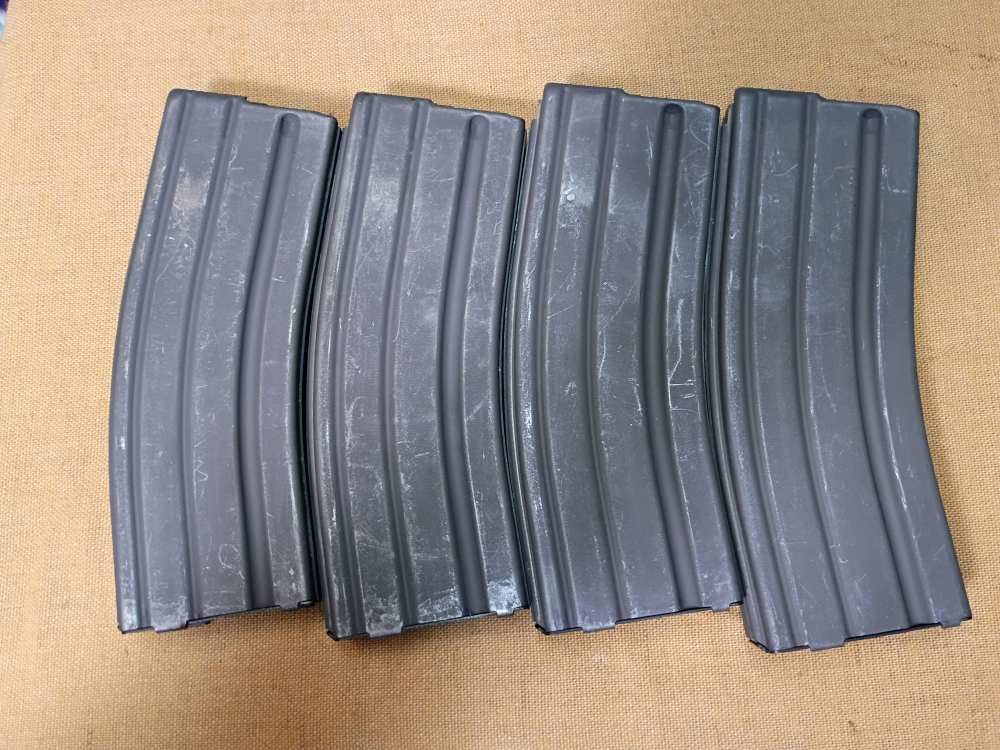 4 NOS preban date coded Colt AR15 M16 30rd magazines 5.56/223 pre ban MA OK-img-2