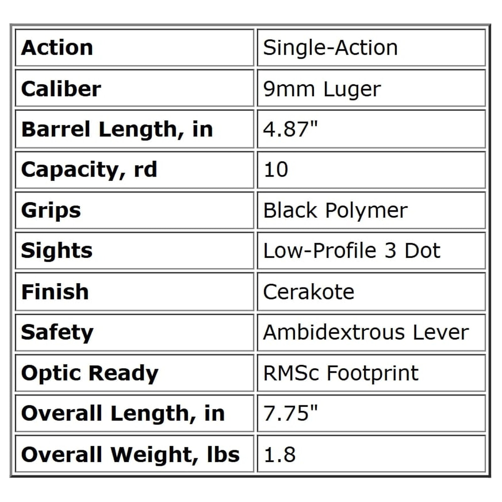 GIRSAN MCP 35 CA Compliant 9mm Luger 4.87in 10rd Black SA Pistol (390451)-img-6