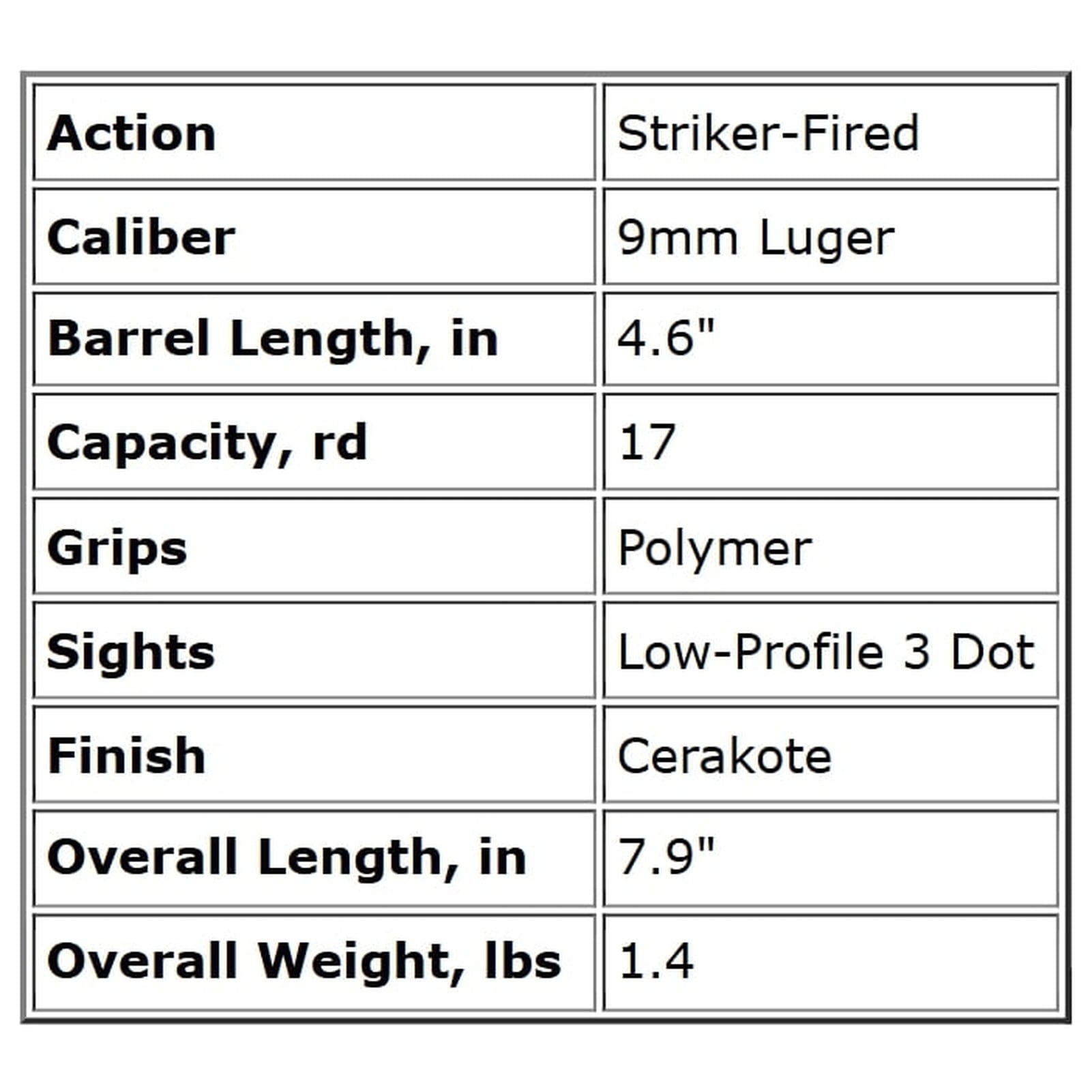 GIRSAN MC9 Disruptor X 9mm Luger 4.6in 17rd Striker-Fired Pistol (390370)-img-6