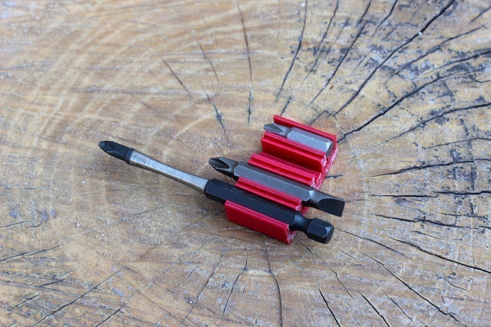 DIY 4-Bits Holder - Convenient Screwdriver Bit Storage - EveryThang3D-img-0