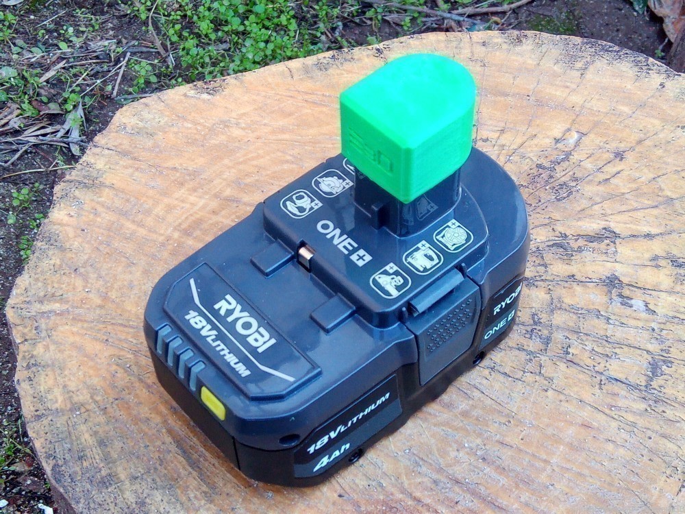 Dust Cap for Ryobi 18V ONE+ Battery -Protects Battery Contacts-EveryThang3D-img-5