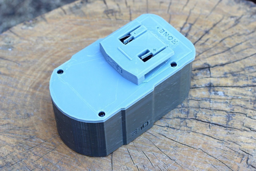 DIY Adapter (Mark I) for Ryobi ONE+ Battery to Drill Master 18V Power Tool-img-8