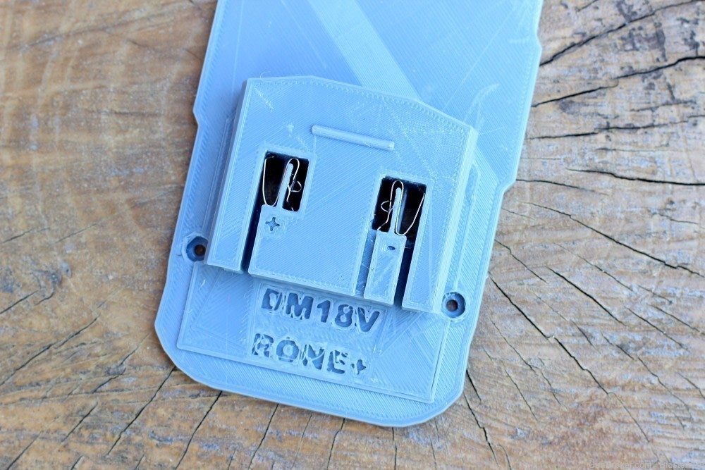 DIY Adapter (Mark I) for Ryobi ONE+ Battery to Drill Master 18V Power Tool-img-4