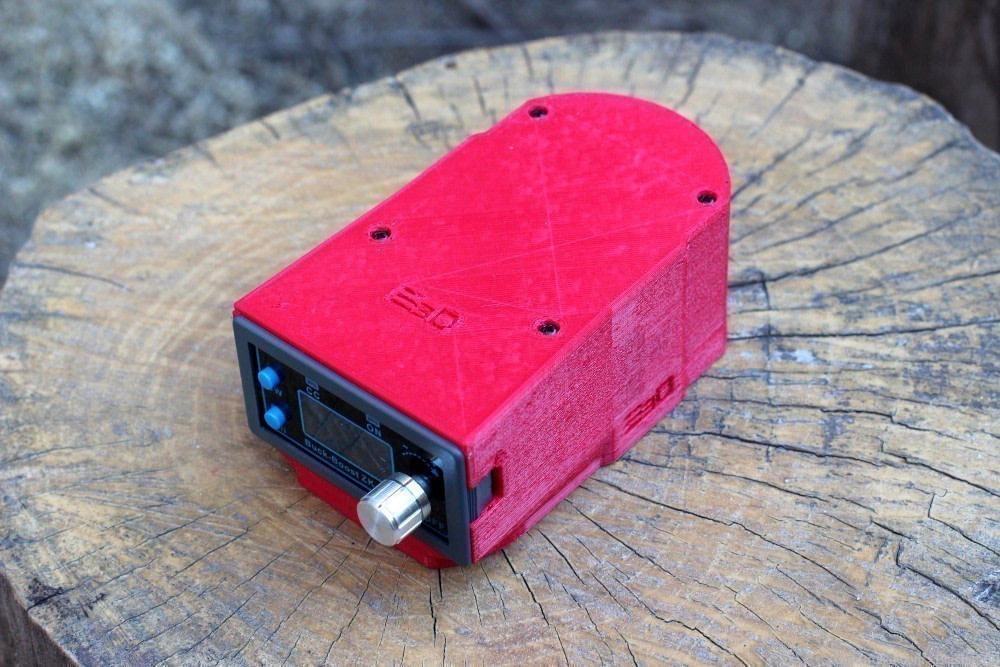 DIY Project Box (2" Tall) for ZK-4KX Power Supply & Ryobi 18V ONE+ Battery-img-7