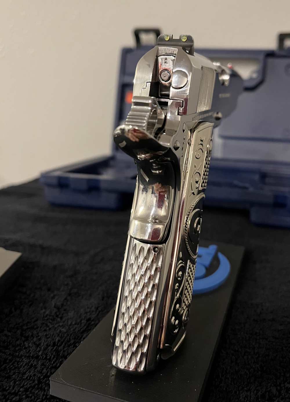 Colt 1911 Series 80 .45acp Breathtaking bright stainless! -img-20