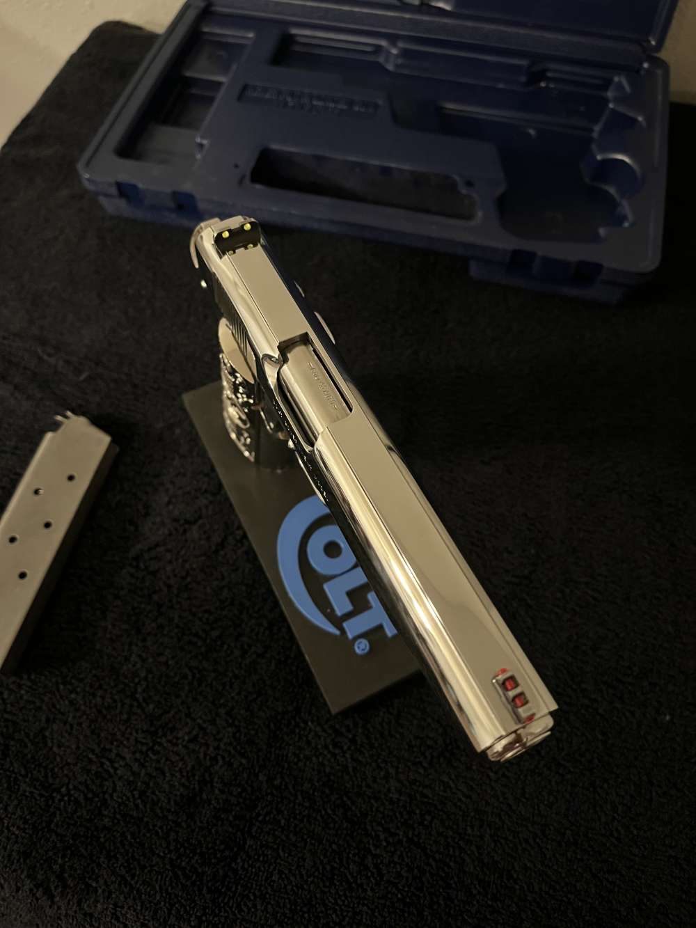 Colt 1911 Series 80 .45acp Breathtaking bright stainless! -img-18