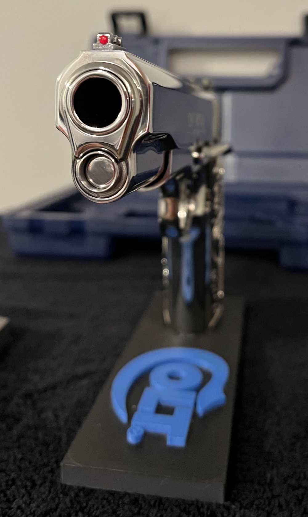 Colt 1911 Series 80 .45acp Breathtaking bright stainless! -img-5
