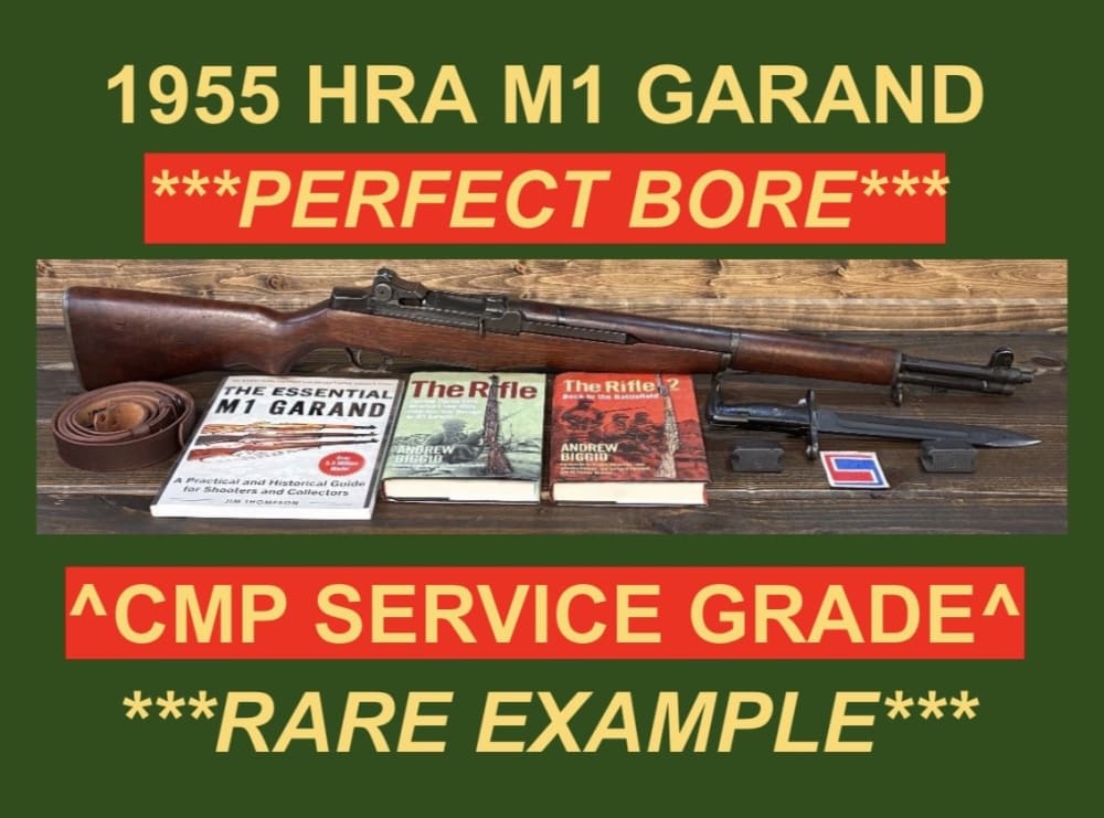 M1 GARAND 1955 HRA CMP SERVICE LMR BARREL GORGEOUS U.S. RIFLE .30-06 M1-img-0